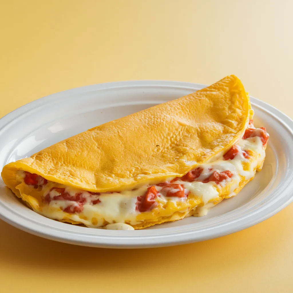 IHOP Omelettes Menu 8 Classic cheese omelette from the IHOP omelettes menu