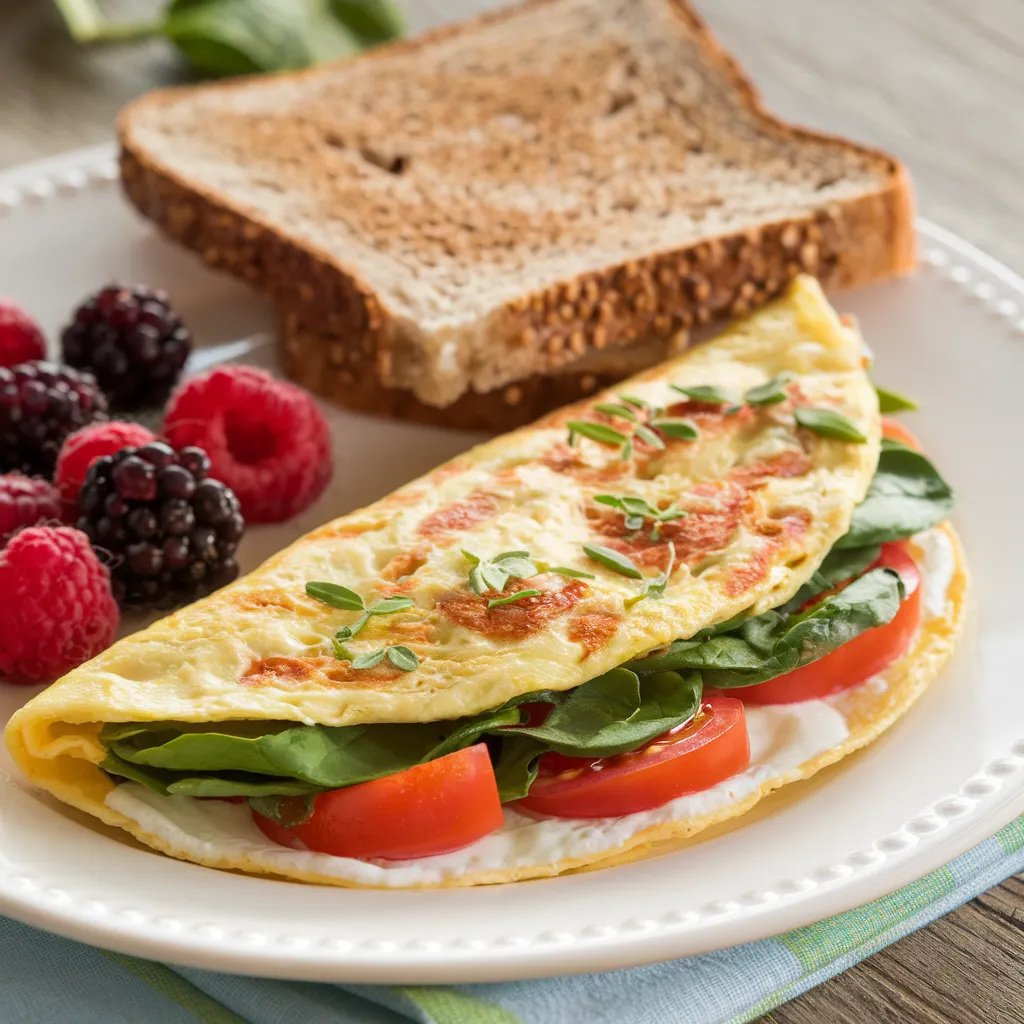 IHOP Omelettes Menu 5 Egg white omelette with vegetables as a lighter IHOP breakfast option