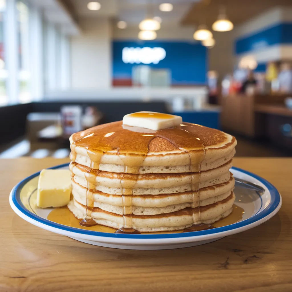 IHOP Jr. protein pancake option for kids eat free deal