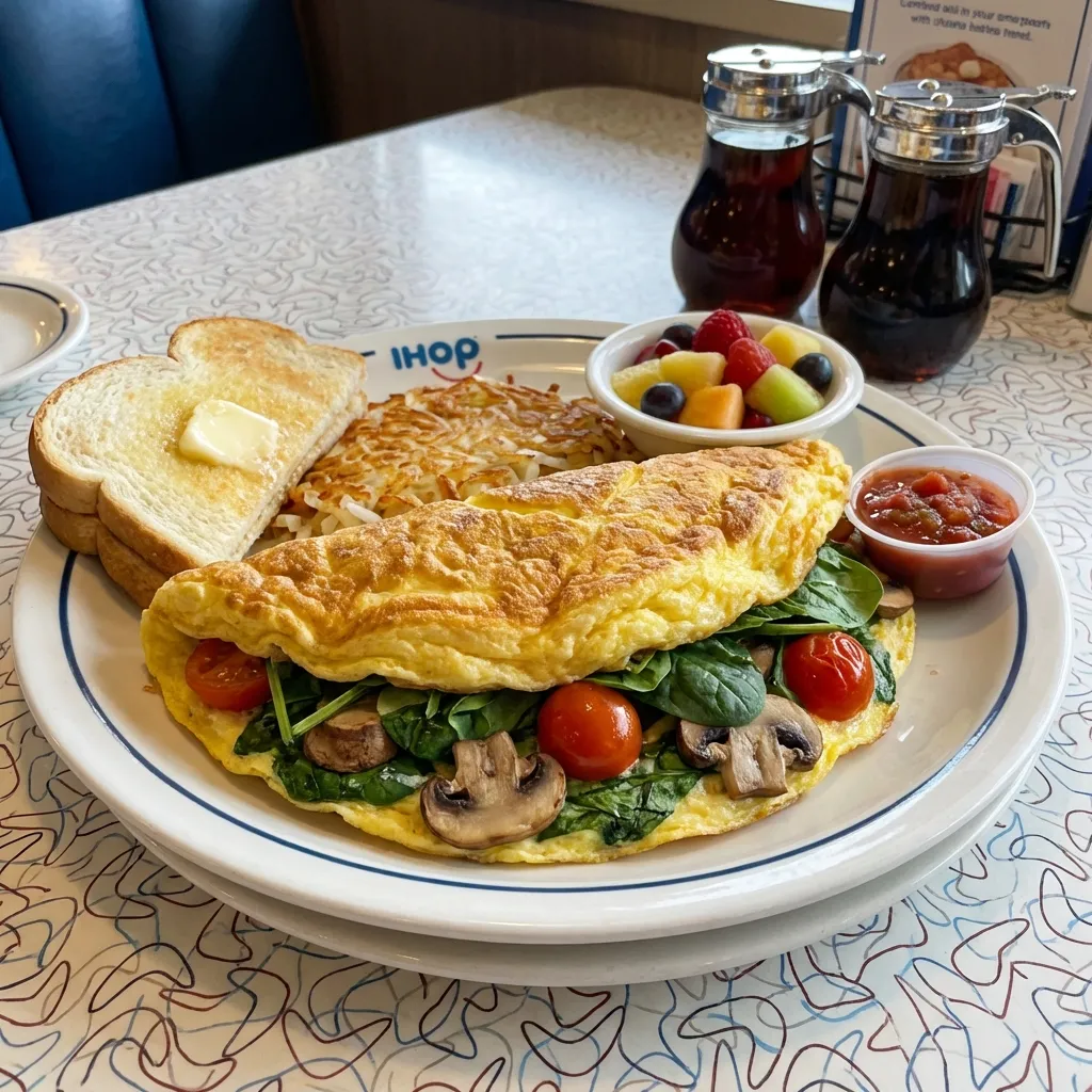 IHOP Omelettes Menu 25 Plant focused omelette option available on the IHOP menu