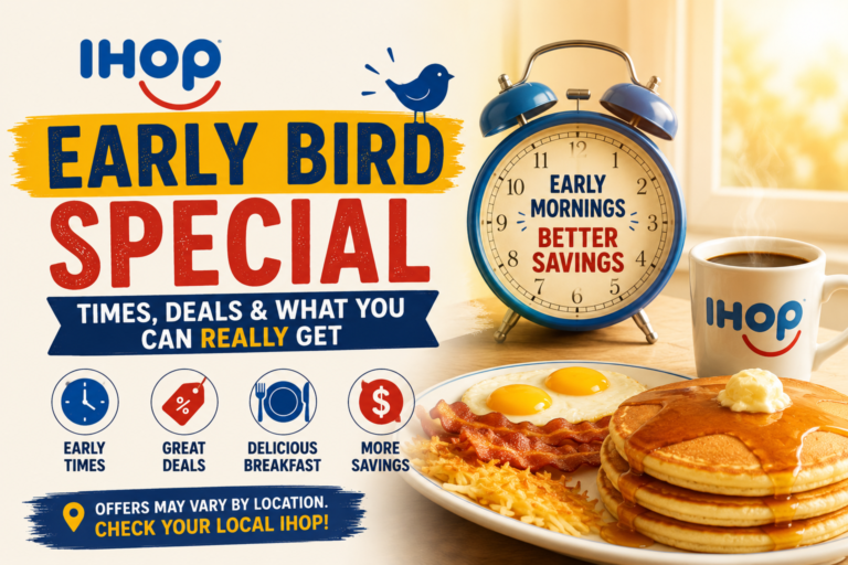 IHOP Early Bird Special