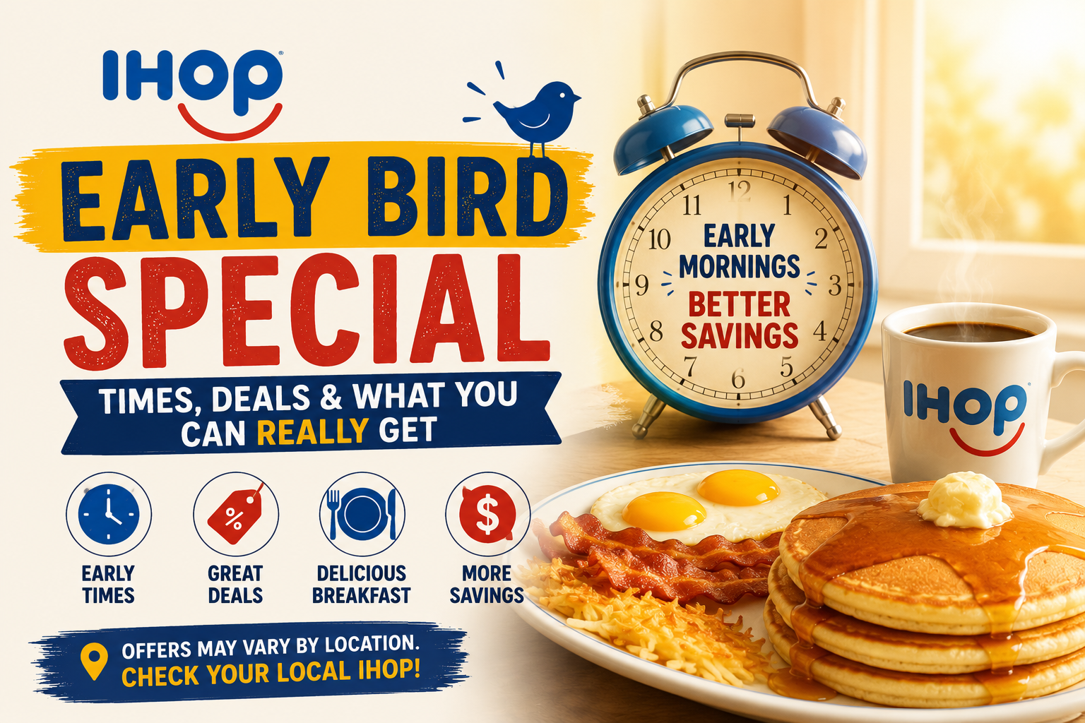 IHOP Early Bird Special